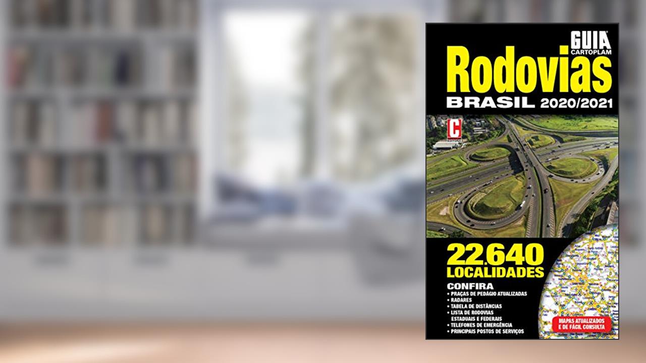 Capa de Rodovias Brasil 2020/2021, do autor Online Editora