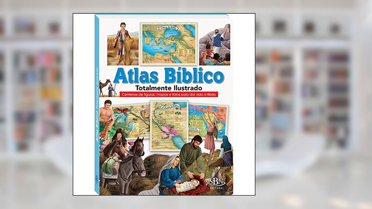 Capa de Atlas Bíblico Ilustrado, do autor North Parade Publishing