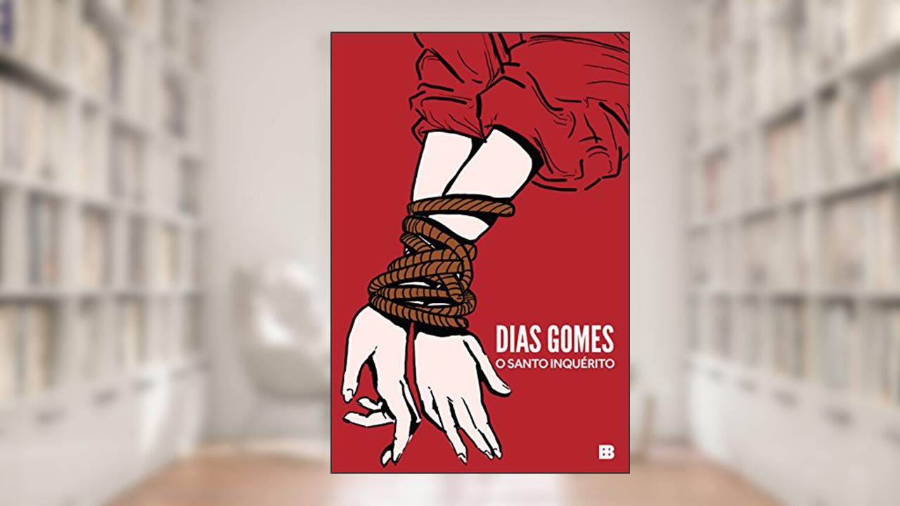 Capa de O santo inquérito, do autor Dias Gomes