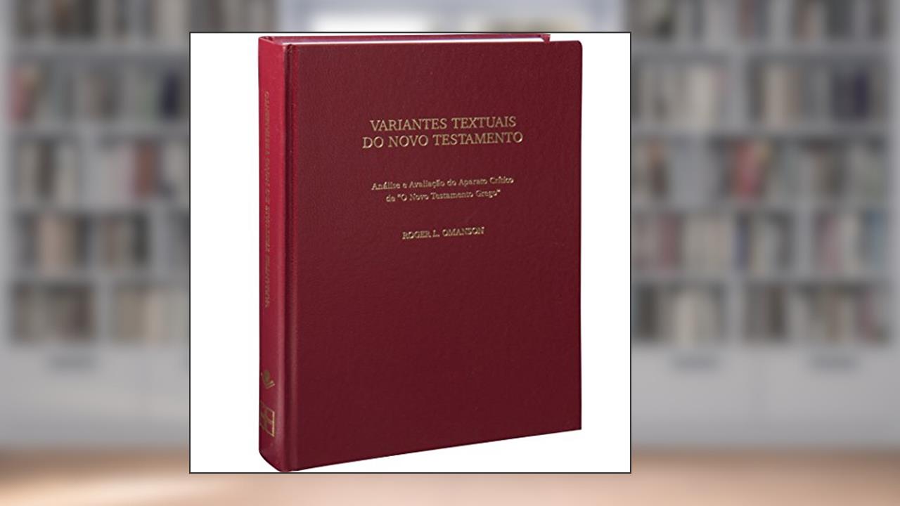 Capa de Variantes textuais do Novo Testamento grego: Edição Acadêmica, do autor Sociedade Bíblica do Brasil