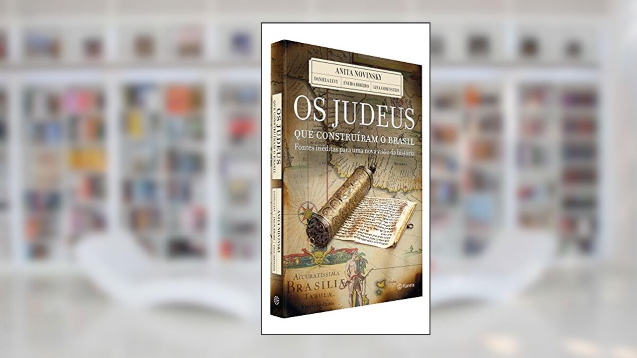 Capa de Os judeus que construiram o Brasil, do autor Varios