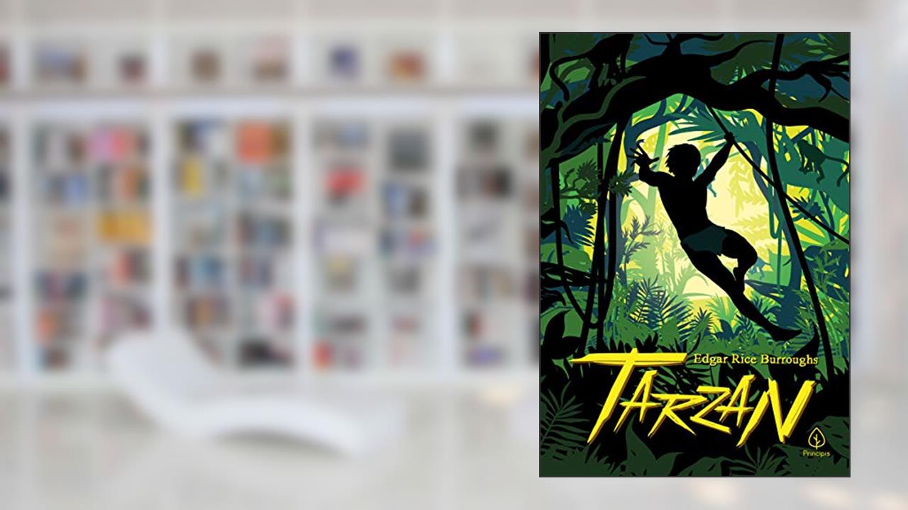 Capa de Tarzan, do autor Edgar Rice Burroughs