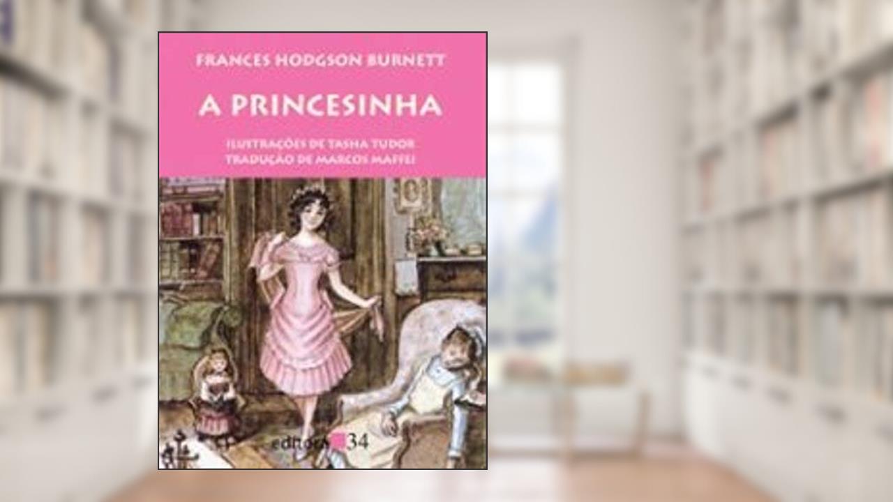 Capa de A princesinha, de Frances Hodgson Burnett