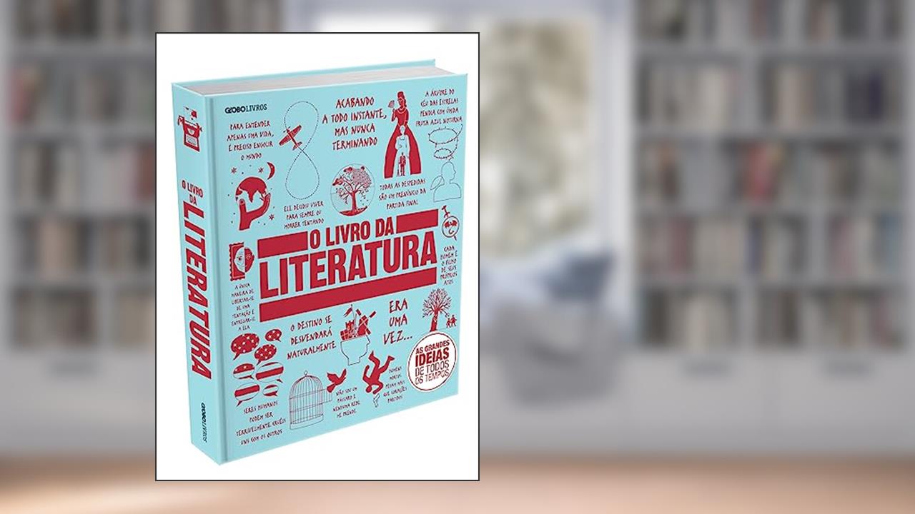 Capa de O livro da literatura, do autor Vários