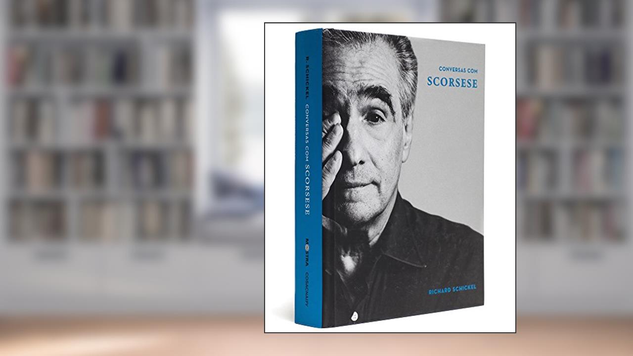 Capa de Conversas com Scorsese - Coleção Mostra Internacional de Cinema, do autor Richard Schickel