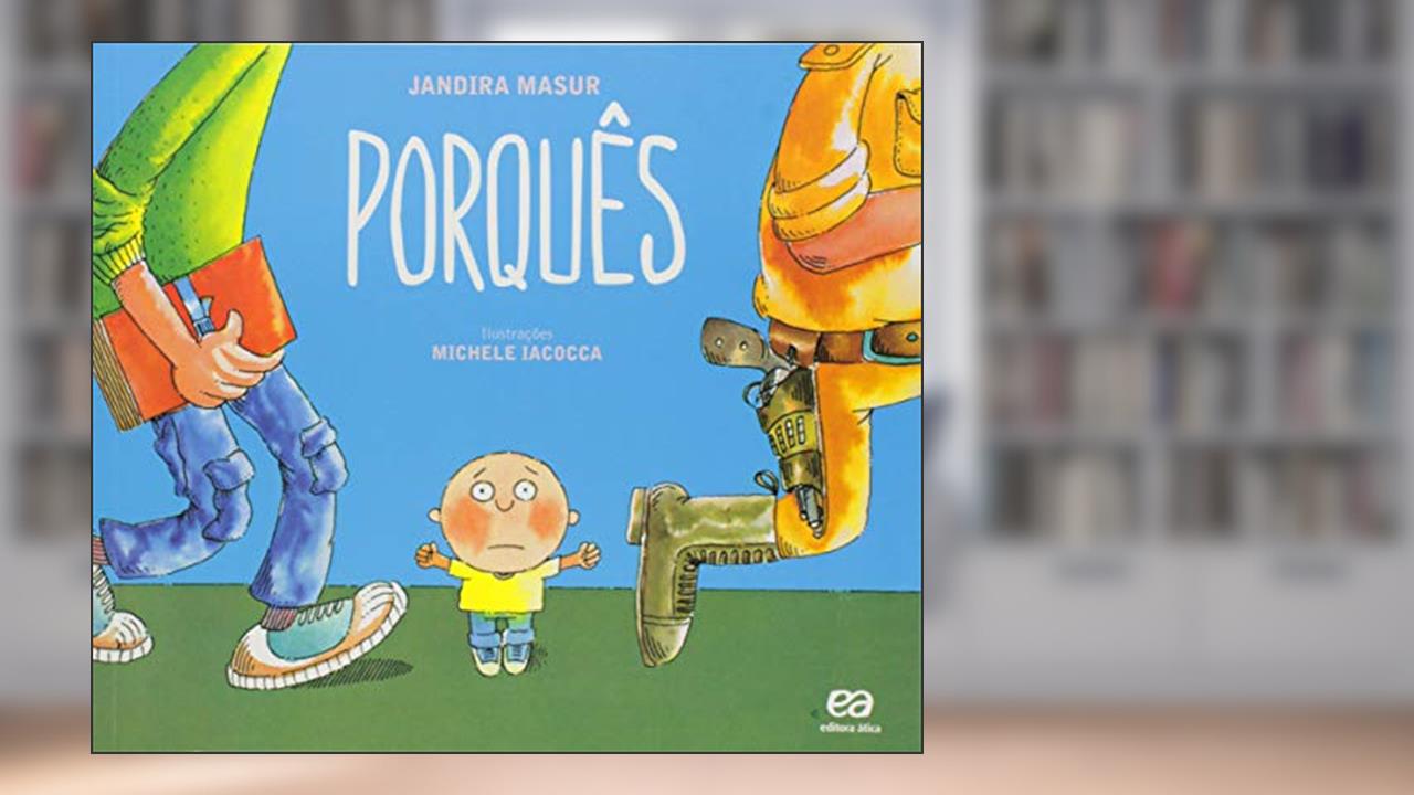 Capa de Porquês, do autor Jandira Masur