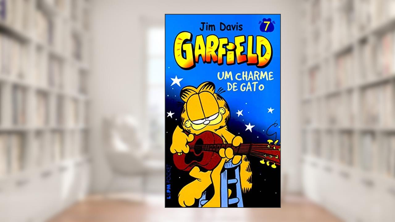 Capa de Garfield 7 - Um Charme de Gato, do autor Jim Davis