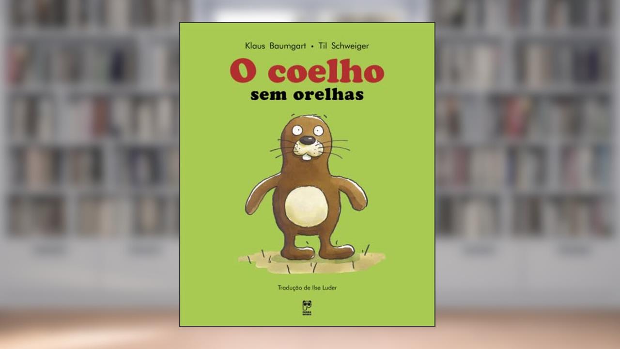 Capa de O coelho sem orelhas, do autor Klaus Baumgart; Til Schweiger
