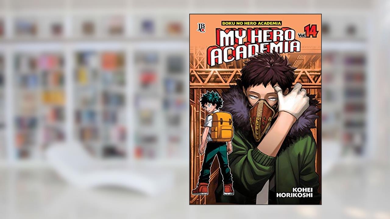 Capa de My Hero Academia - Vol. 14, do autor Kohei Horikoshi