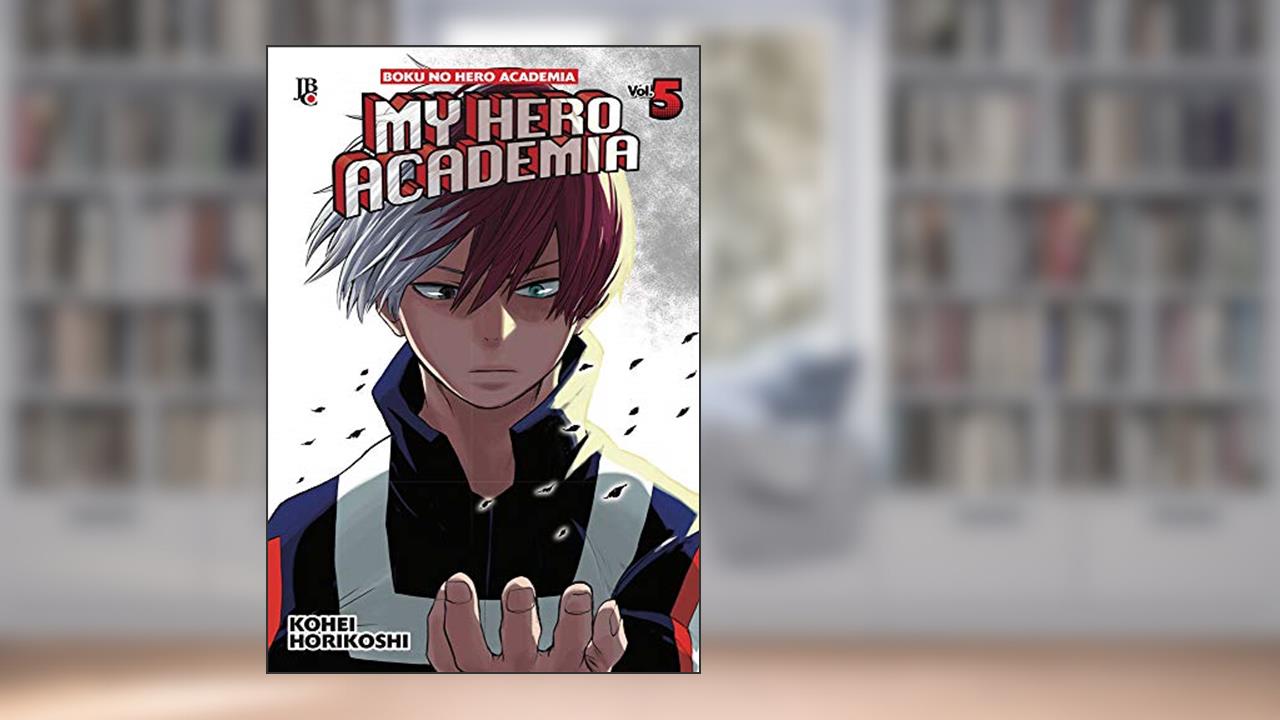 Capa de My Hero Academia - Vol. 5, do autor Kohei Horikoshi