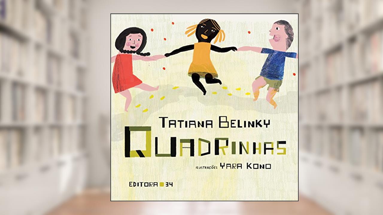Capa de Quadrinhas, de Tatiana Belinky