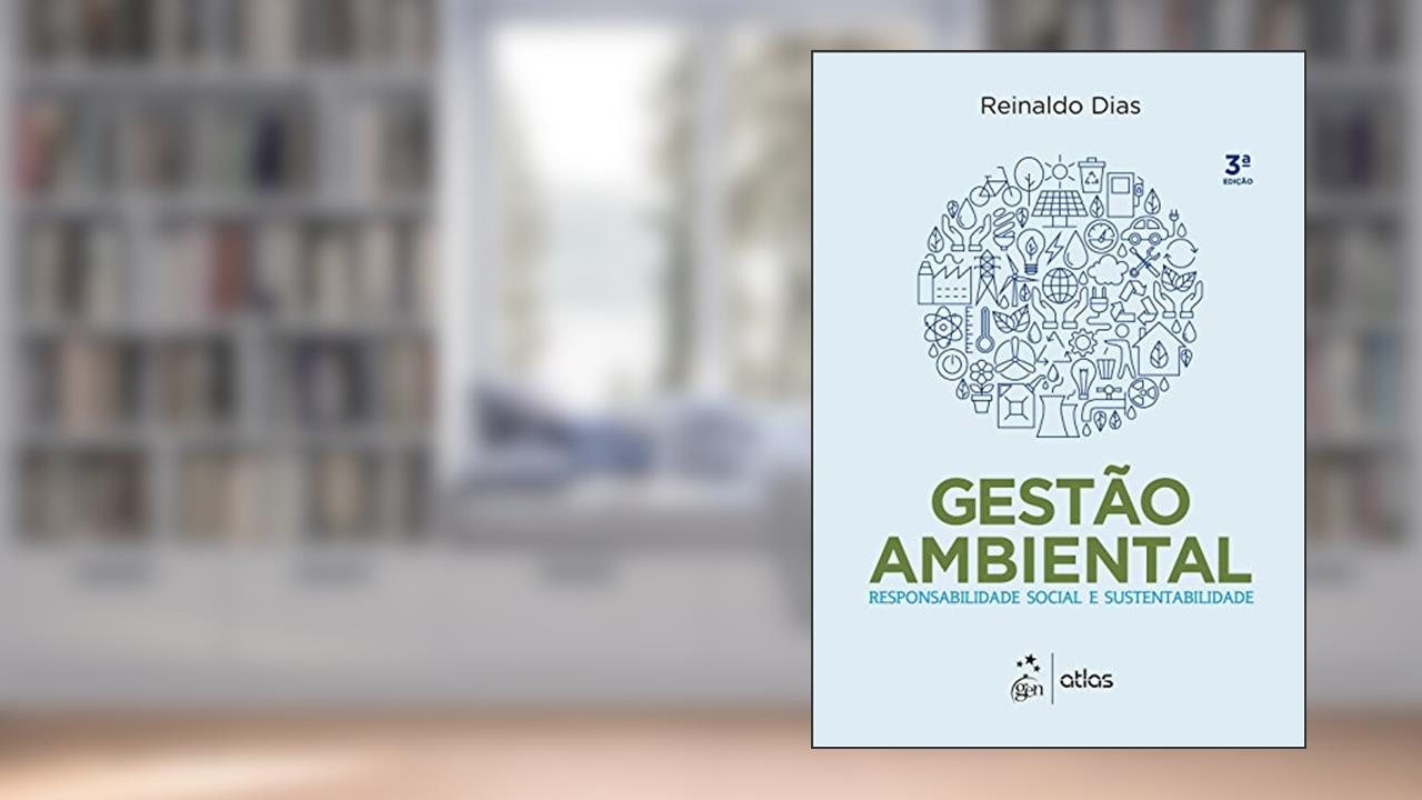 Capa de Gestão Ambiental - Responsabilidade Social e Sustentabilidade, do autor Reinaldo Dias