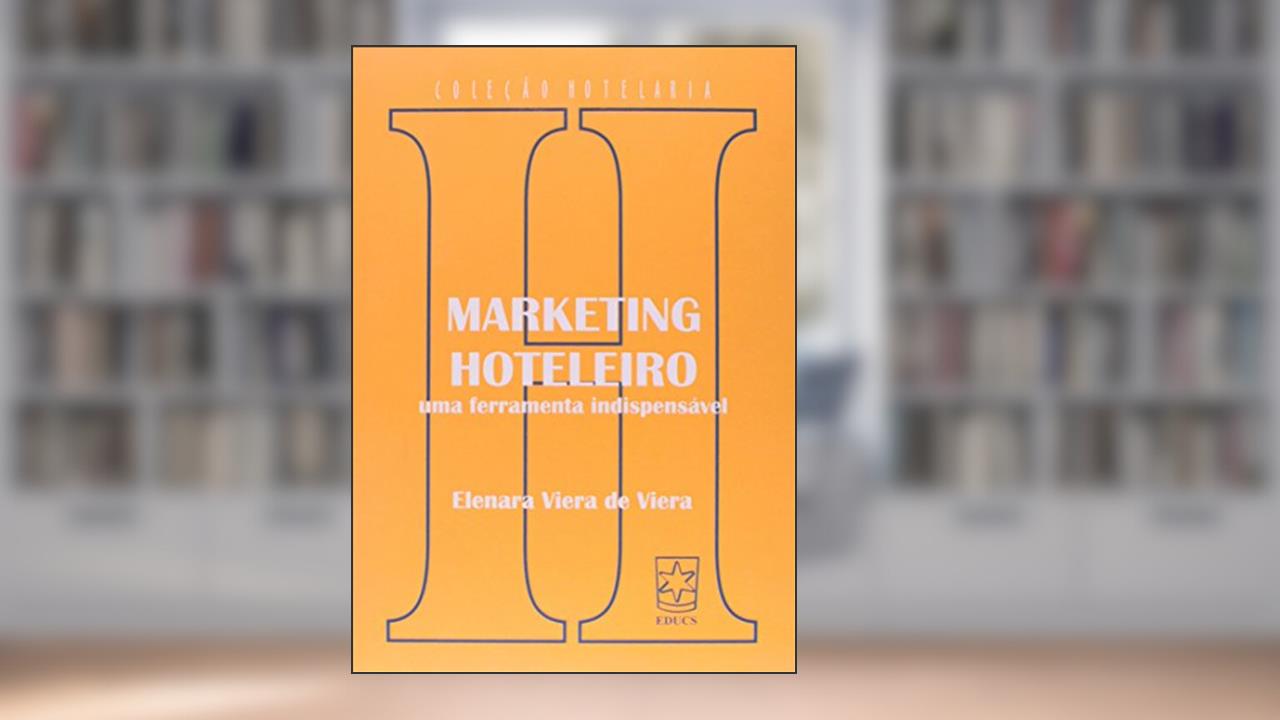Capa de Marketing Hoteleiro, do autor Elenara Viera se Viera