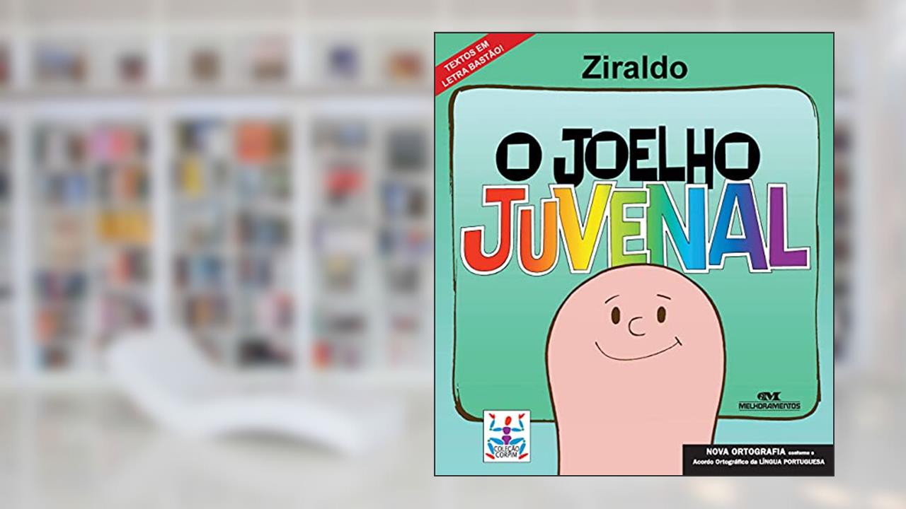 Capa de O Joelho Juvenal, do autor Ziraldo Alves Pinto