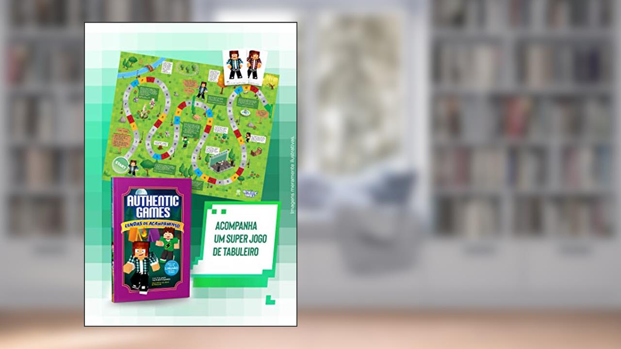 Capa de Authenticgames. Lendas De Acampamento Volume 6 + Um Super Jogo De Tabuleiro, do autor Marco Túlio