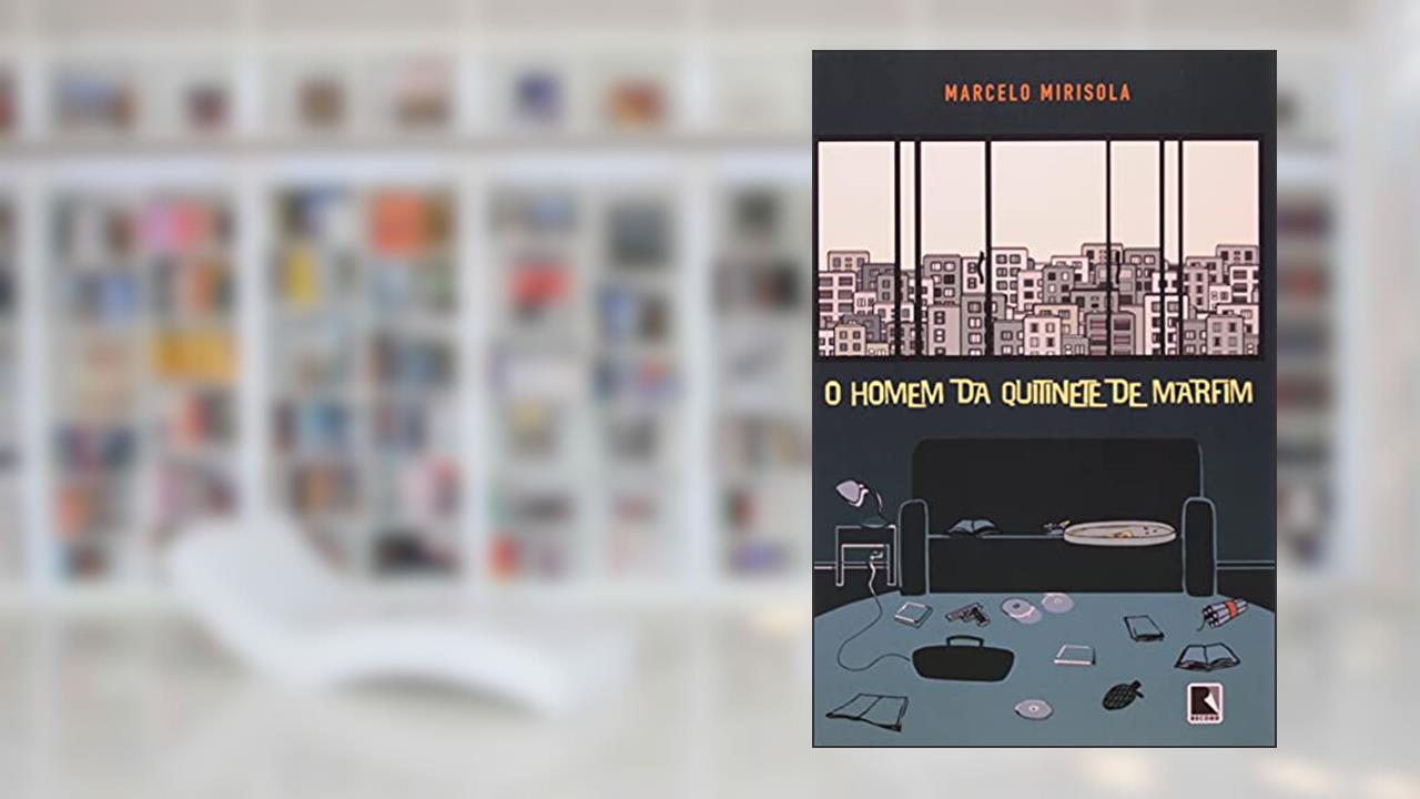 Capa de O HOMEM DA QUITINETE DE MARFIM, do autor Marcelo Mirisola