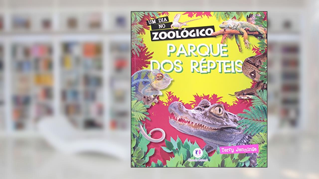 Capa de Parque dos répteis, do autor Terry Jennings