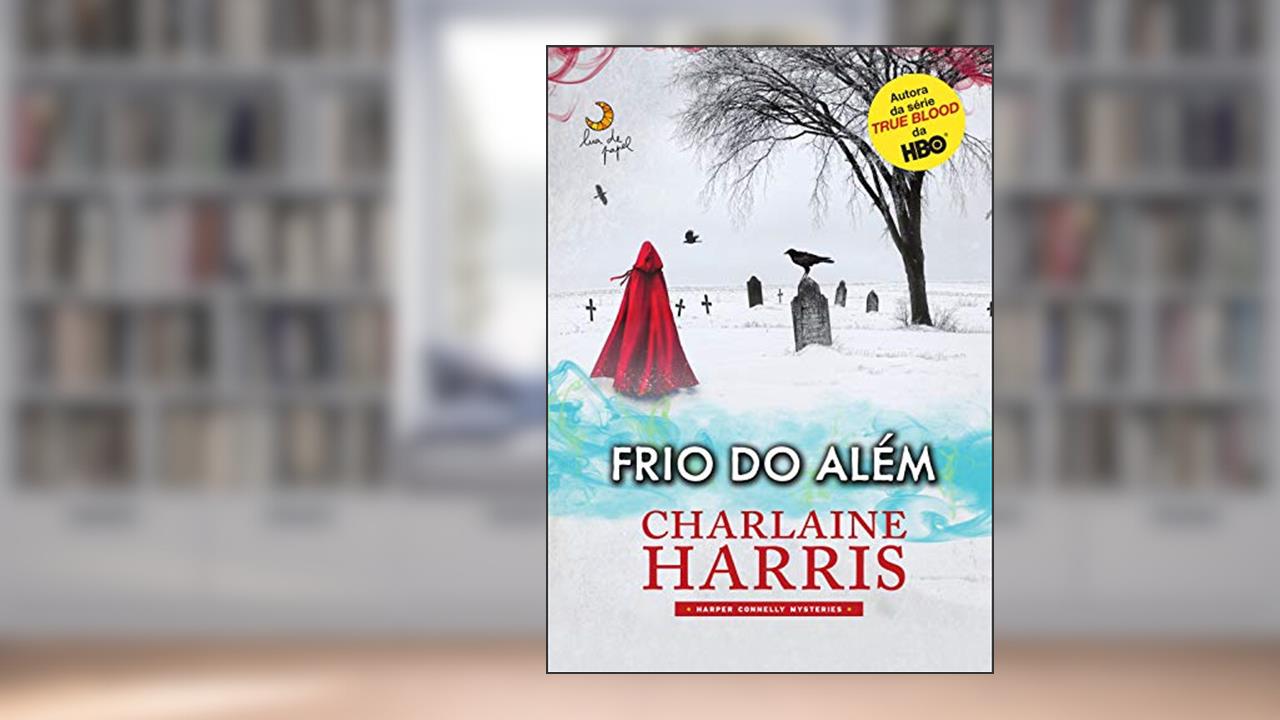 Capa de Frio do além, do autor Charlaine Harris
