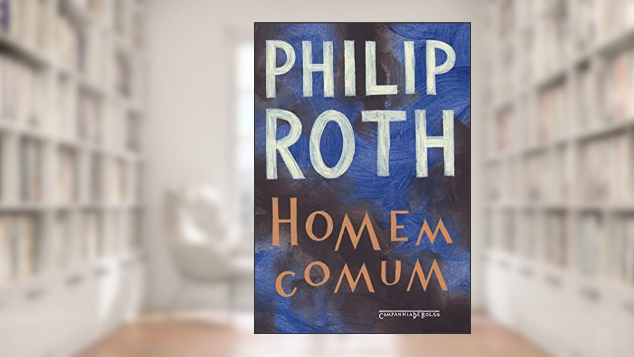 Capa de Homem comum, do autor Philip Roth