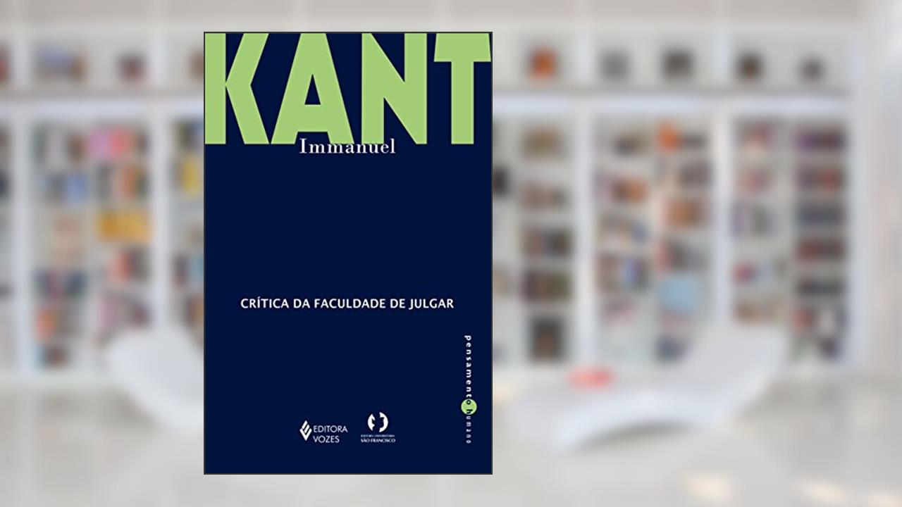 Capa de Crítica da faculdade de julgar - Kant Immanuel, do autor Immanuel Kant