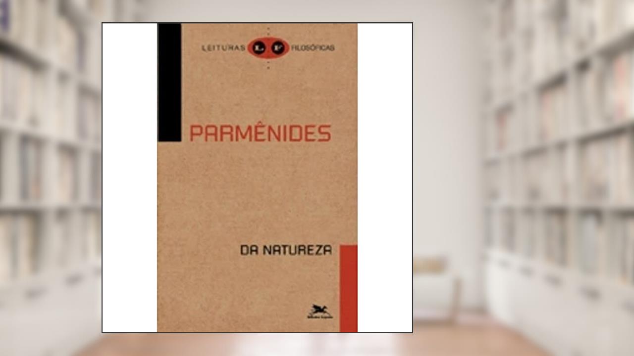 Capa de Da natureza, do autor José Trindade Santos