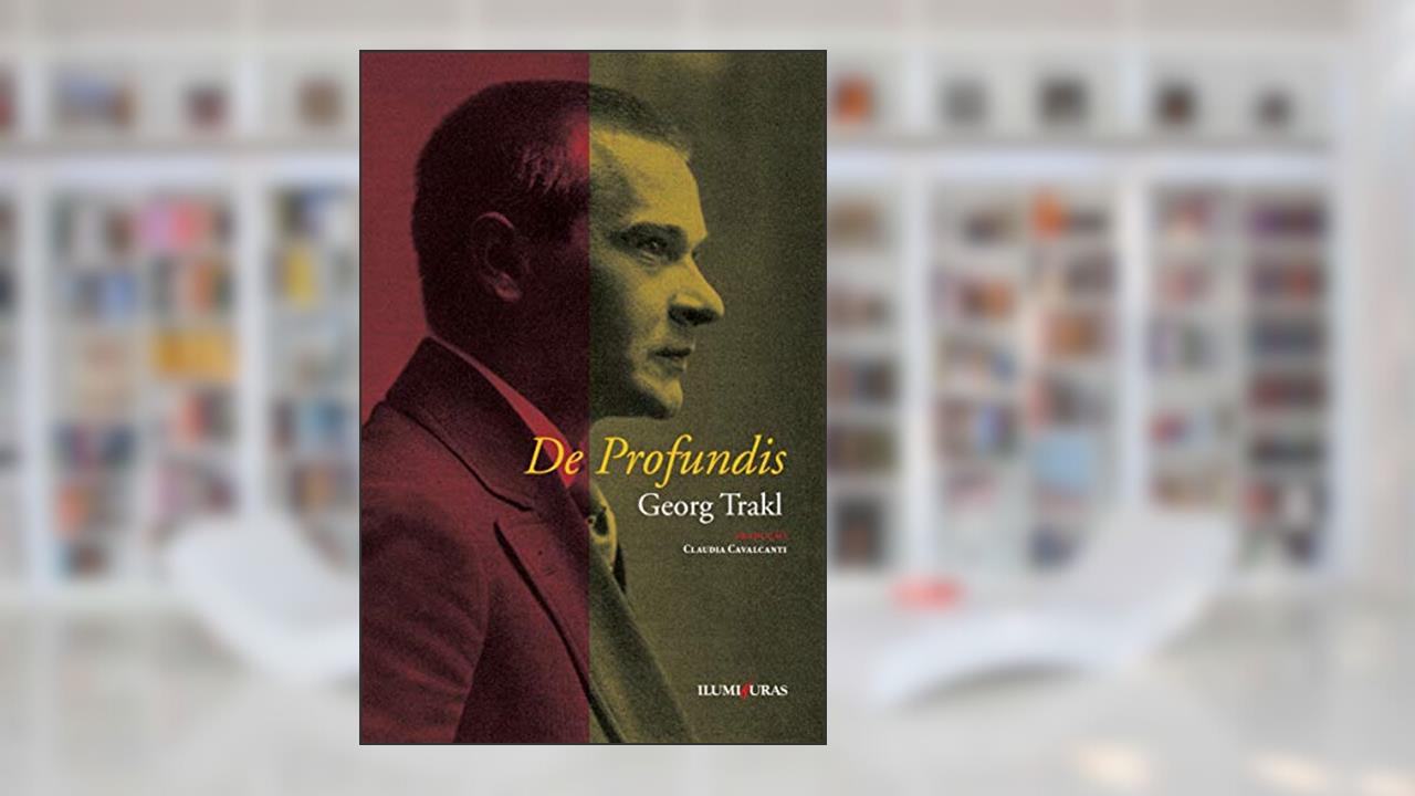 Capa de De profundis, do autor Georg Trakl