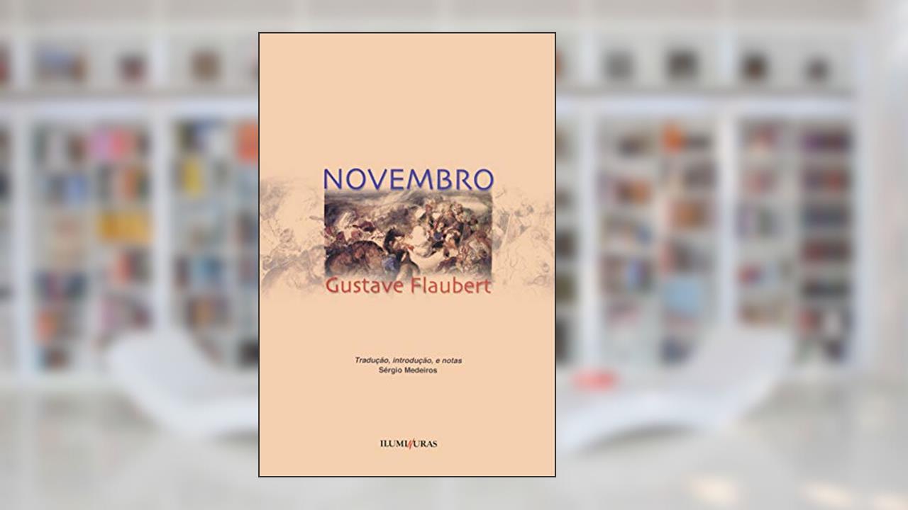 Capa de Novembro, do autor Gustave Flaubert