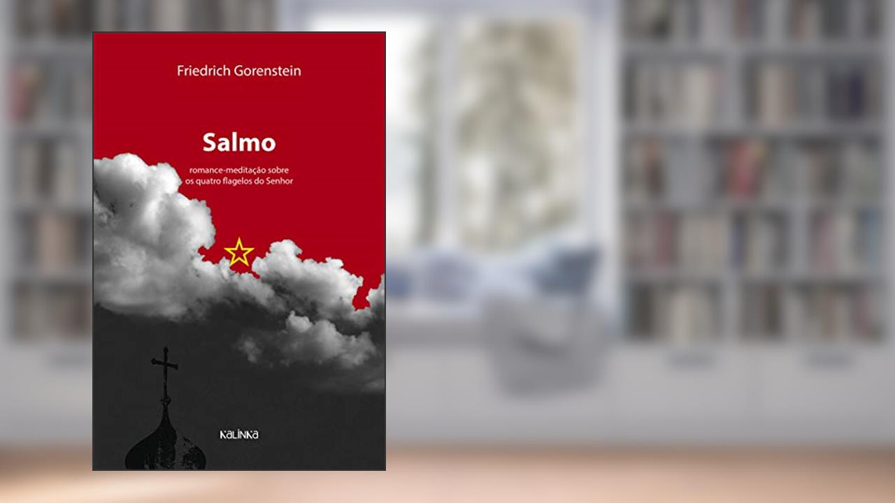 Capa de Salmo: romance-meditação sobre os quatro flagelos do senhor, do autor Friedrich Gorenstein