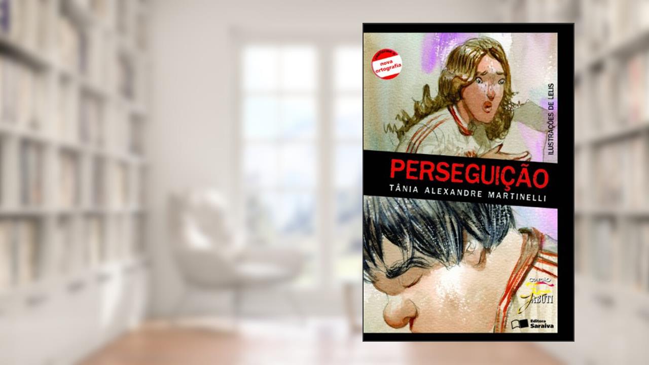 Capa de Perseguição, do autor Tânia Alexandre Martinelli
