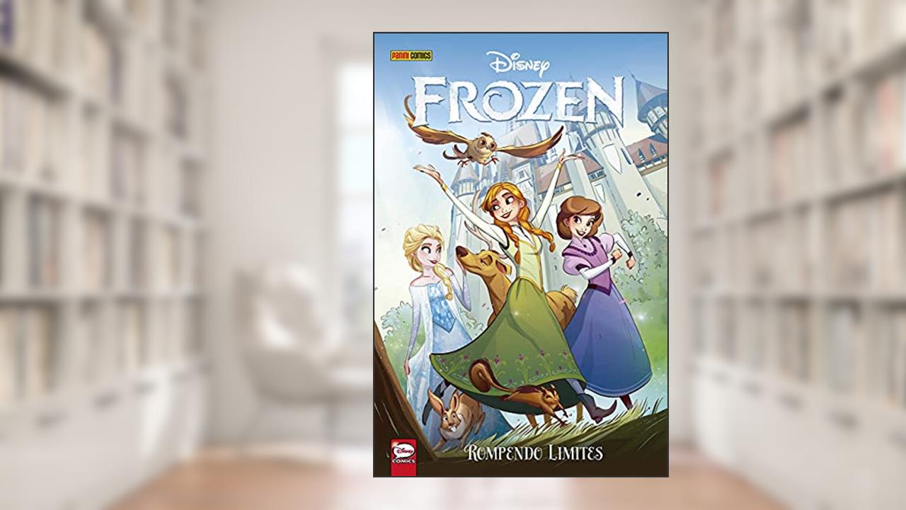 Capa de Frozen: Rompendo Limites, do autor Joe Caramagna