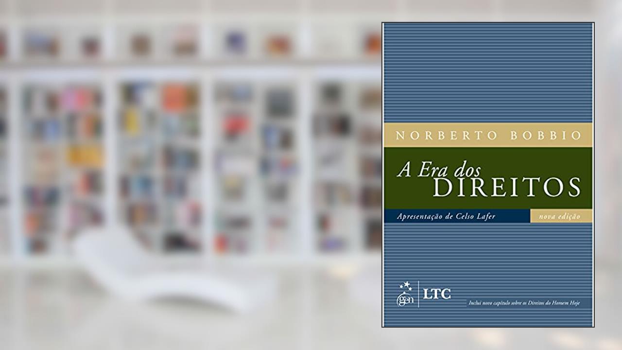 Capa de A Era dos Direitos, do autor Norberto Norberto Bobbio