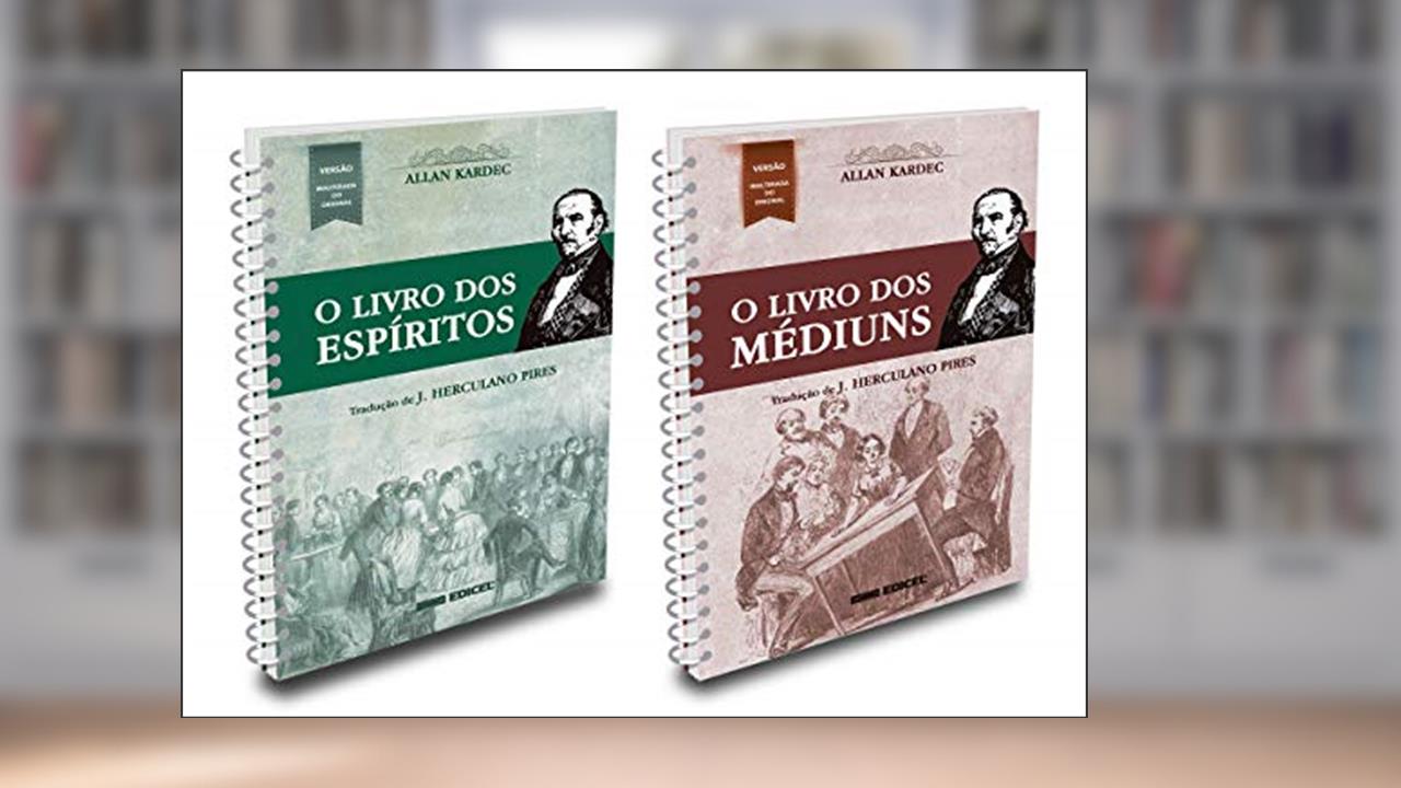Kit o Livro dos Espíritos + o Livro dos Médiuns - Espiral, do autor Autor Allan Kardec; Ditado Por Espíritos Diversos; Tradução J. Herculano Pires