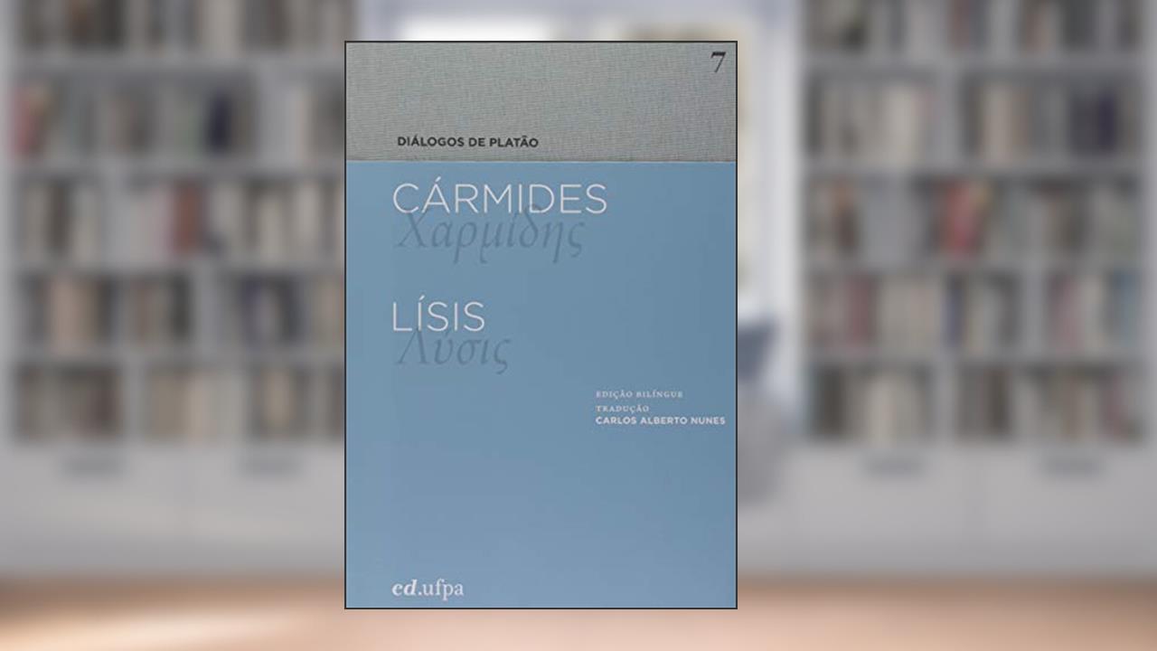 Capa de Cármides - Lísis, do autor Platão