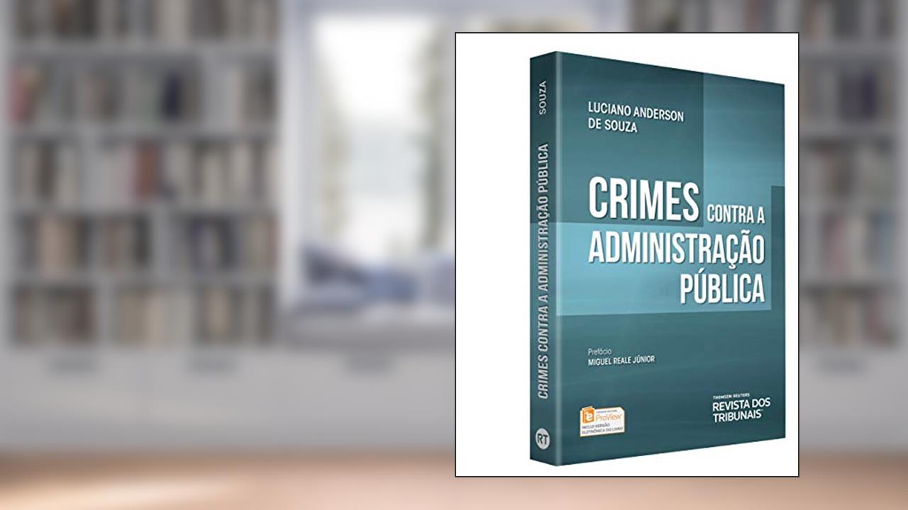 Capa de Crimes Contra a Administração Pública, do autor Luciano Anderson de Souza