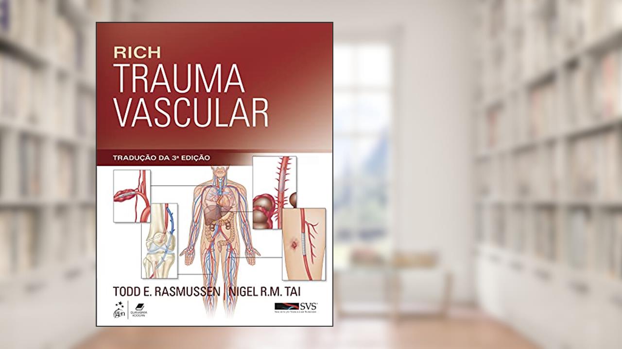 Capa de Rich Trauma Vascular, do autor Todd Todd E Rasmussen