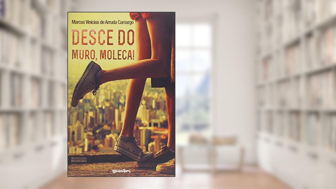 Capa de Desce do Muro, Moleca!, do autor Marcus Vinícius de Arruda Camargo
