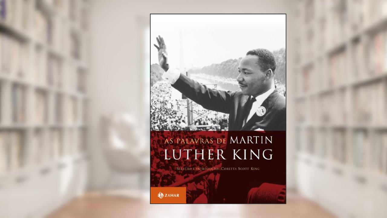 Capa de As palavras de Martin Luther King, do autor Martin Luther King