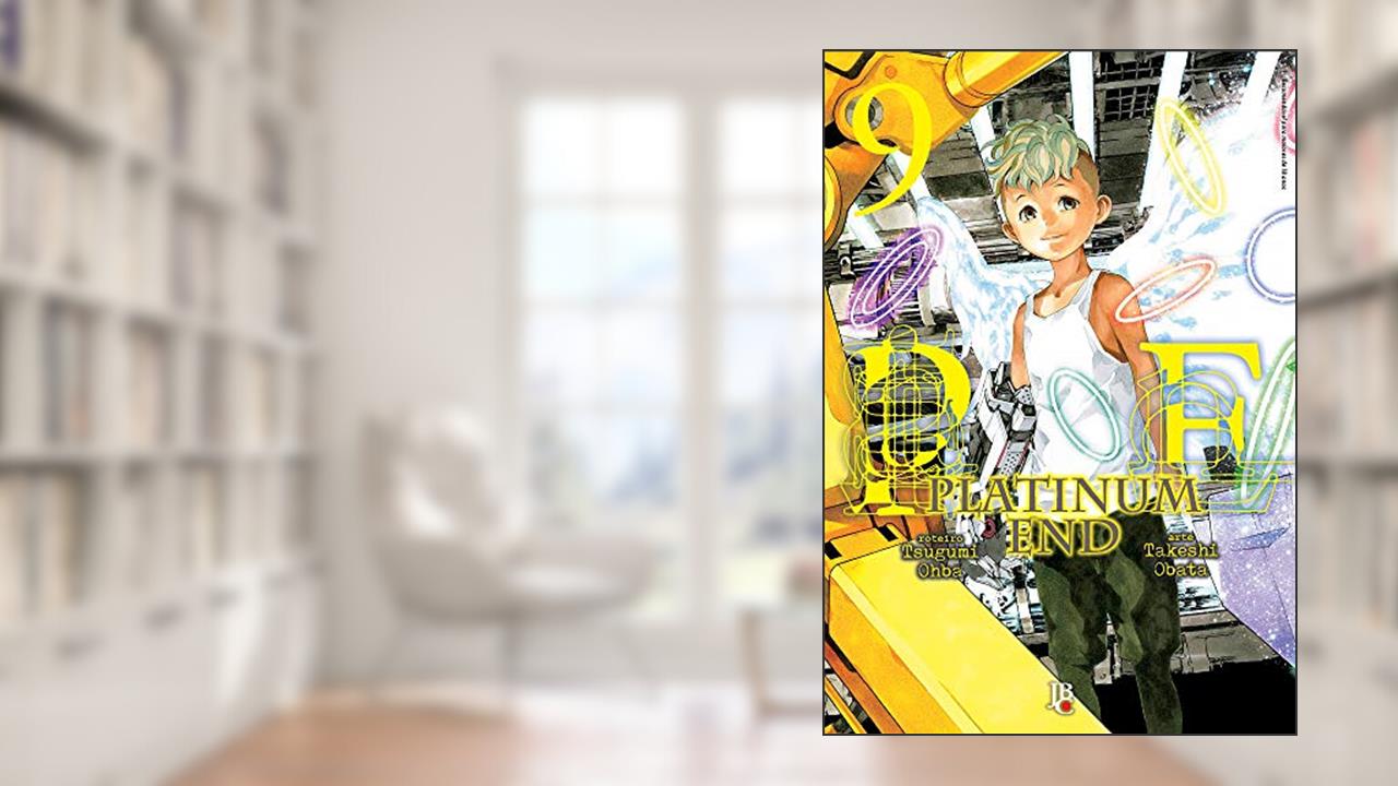 Capa de Platinum End - Vol. 9, do autor Tsugumi Ohba; Takeshi Obata