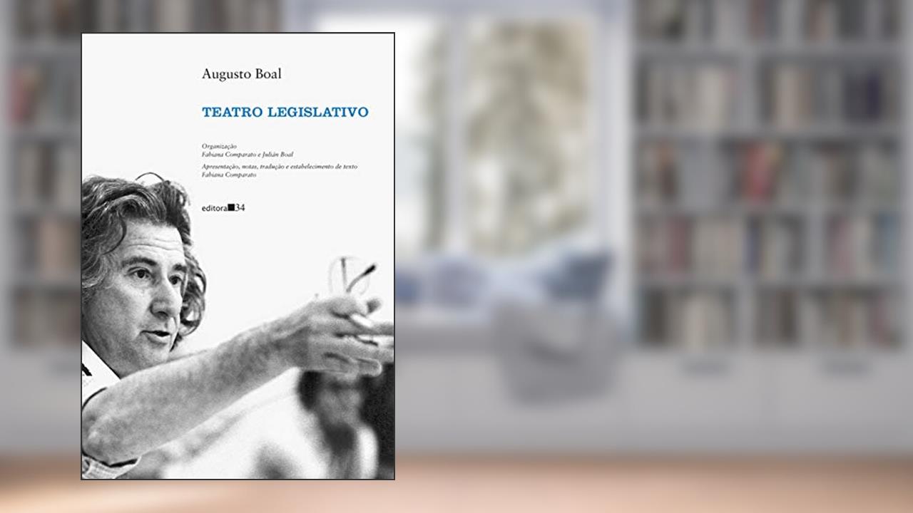 Capa de Teatro Legislativo, do autor Augusto Boal