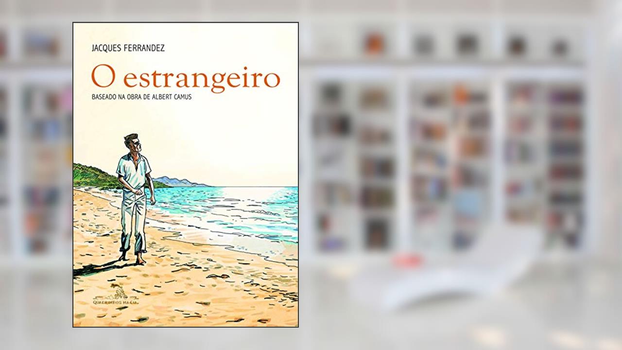 Capa de O estrangeiro, do autor Jacques Ferrandez