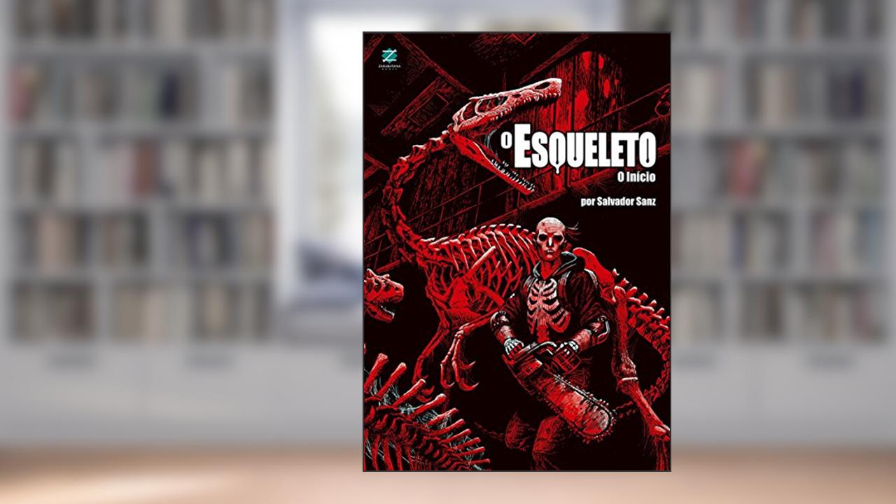 Capa de O Esqueleto. O Início, do autor Salvador Sanz