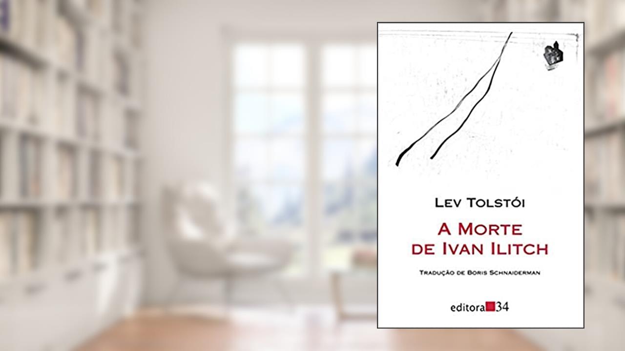 Capa de A morte de Ivan Ilitch, de Lev Tolstói