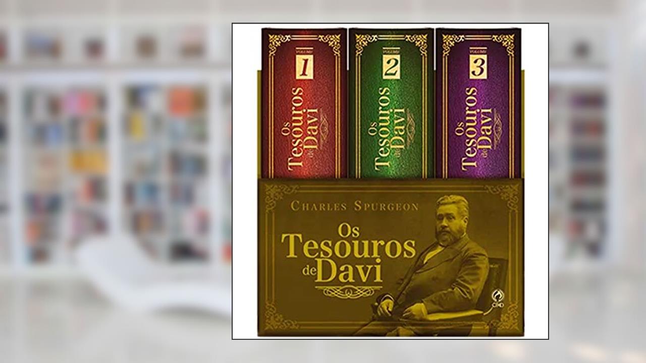 Capa de Coleção os Tesouros de Davi, do autor Charles Spurgeon