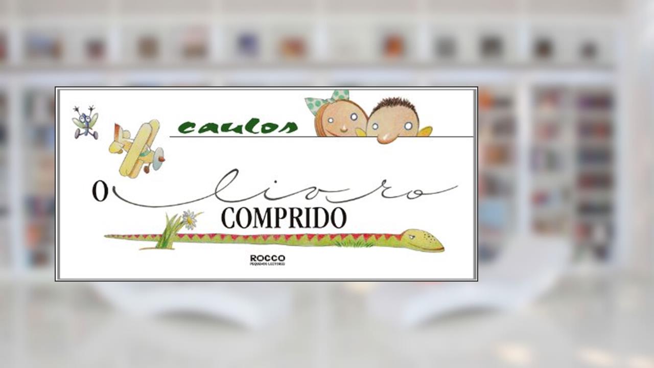 Capa de O livro comprido, do autor Caulos