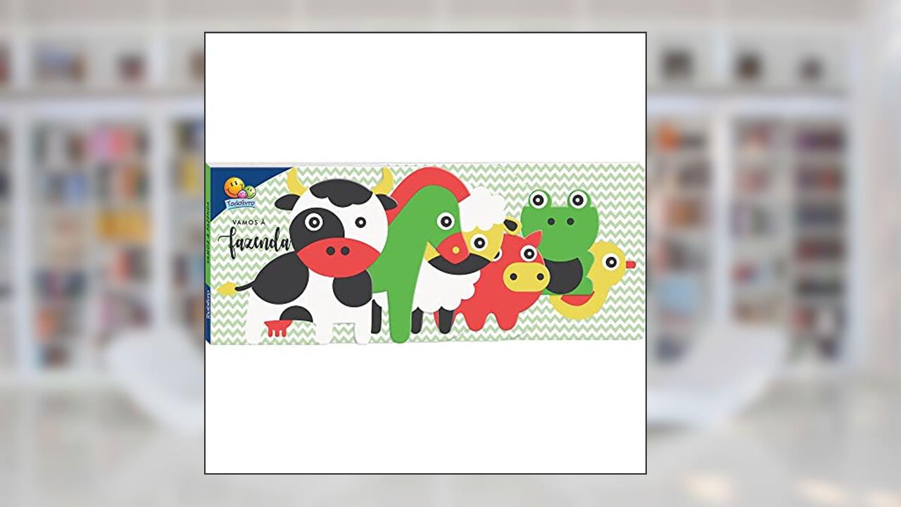 Capa de Livros Compridos: Vamos à Fazenda, do autor Tulip Books