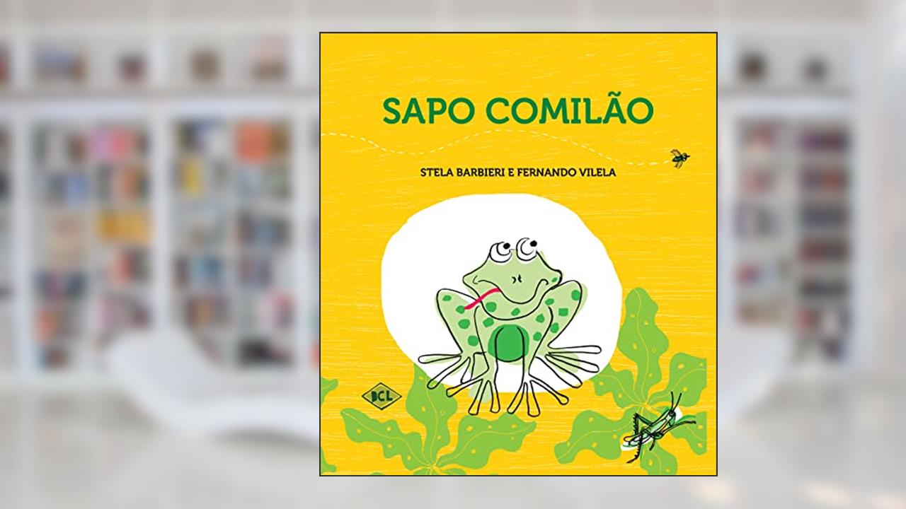 Capa de Sapo comilão, do autor Stela Barbieri