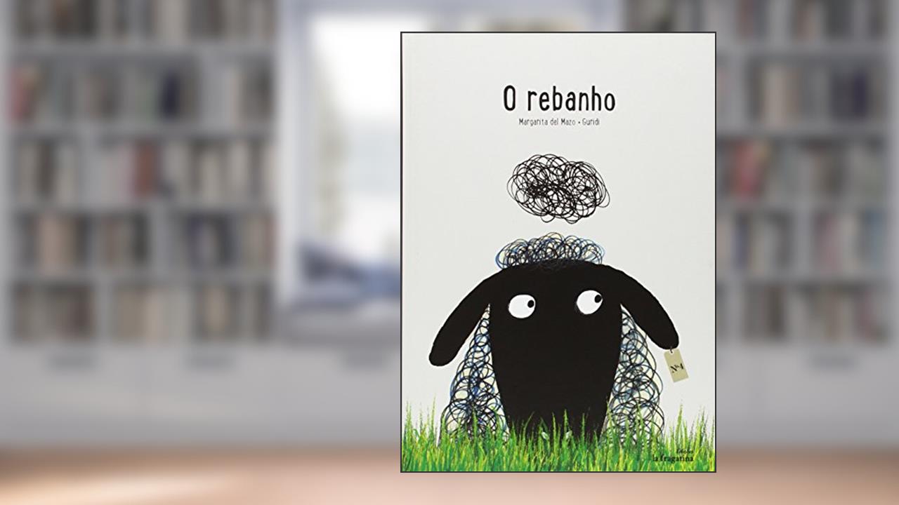 Capa de O rebanho, do autor Margarita del Mazo Fernández