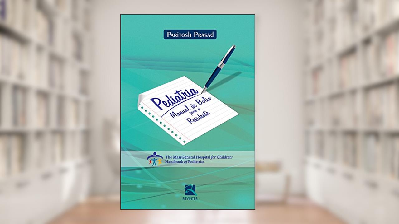 Capa de Pediatria: Manual de Bolso para o Residente, do autor Paritosh Prasad
