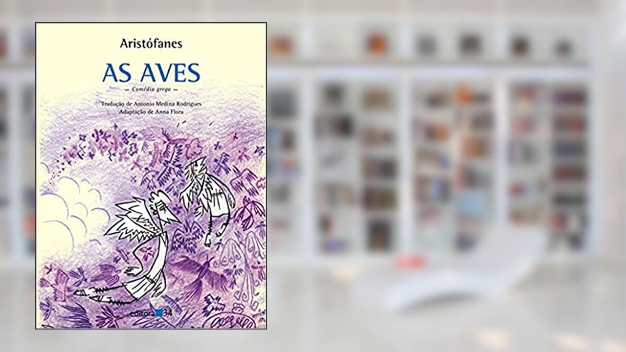 Capa de As aves, de Aristófanes