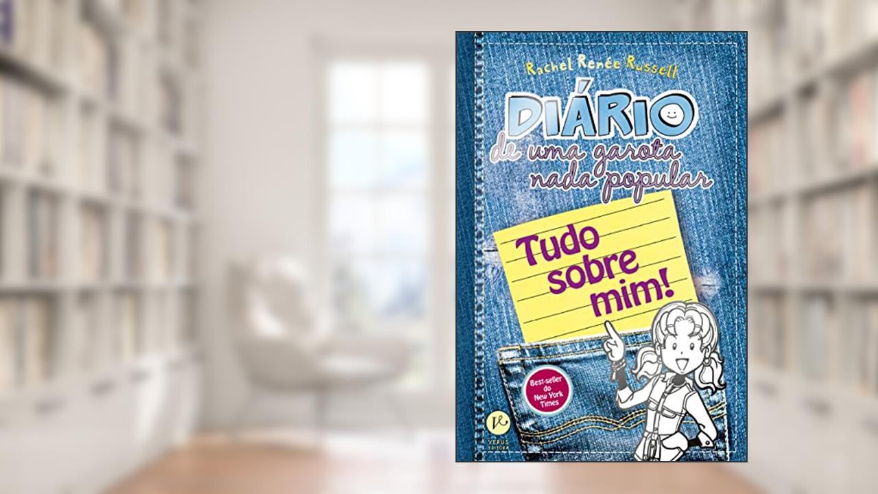 Capa de Diário de uma garota nada popular 6 ½, do autor Rachel Renée Russell